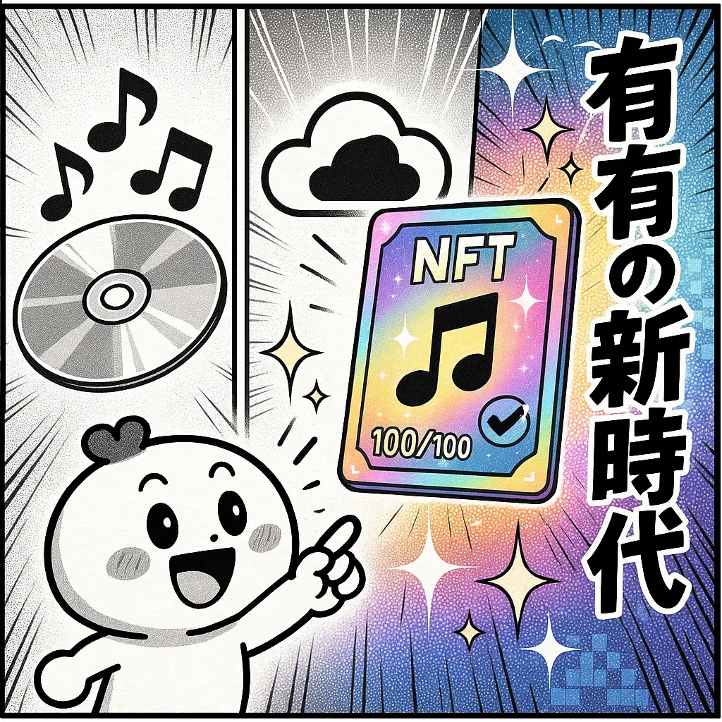 NFTが変える音楽体験の新しいカタチ - 仮想通貨で音楽を楽しむ新時代｜ビットコインで買えるライブチケット・グッズまとめ